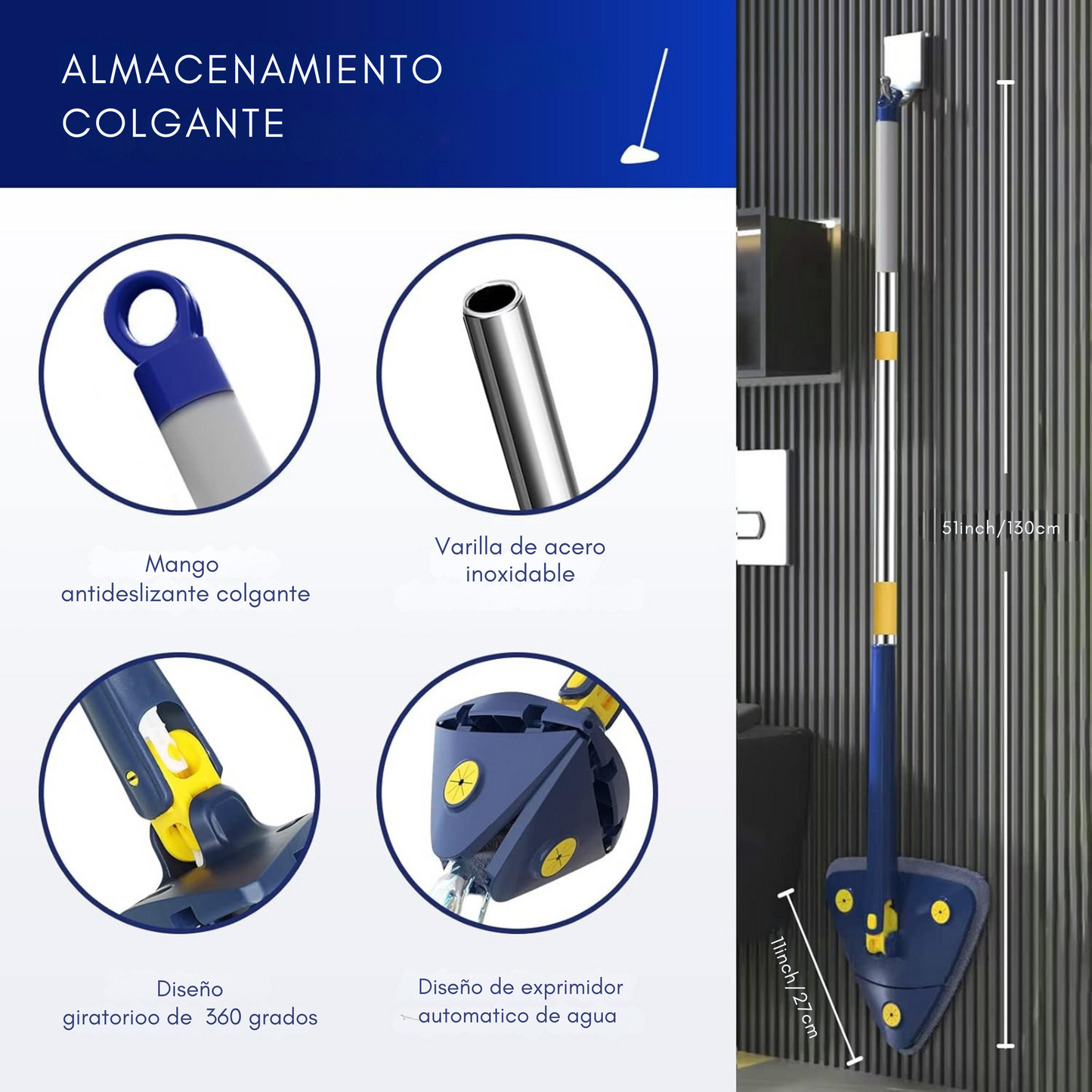 Fregona mágica 360º autoescurrible